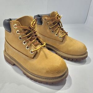 TIMBERLAND 6" PREMIUM WHEAT WATERPROOF BOOT TODDLER SIZE 10 [12809]